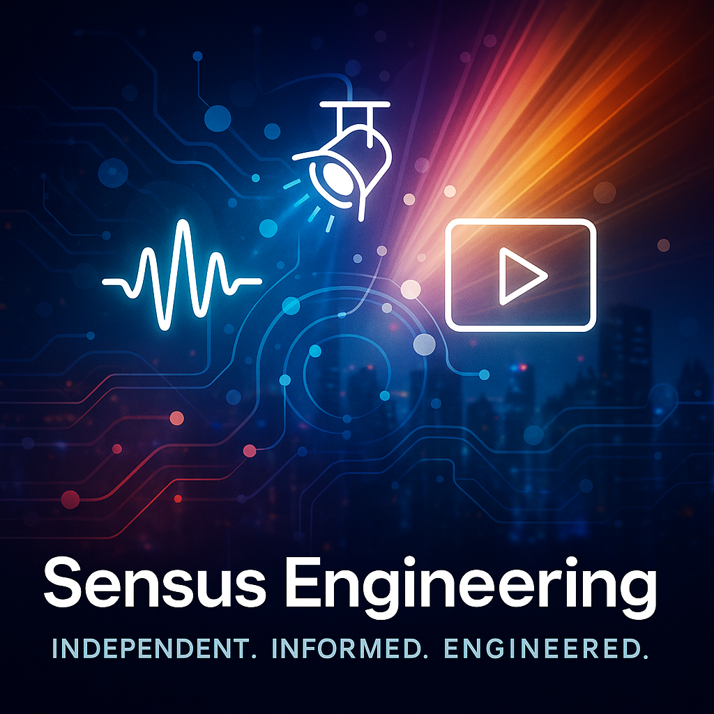 Sensus Engineering — audio, lighting and video in an integrated world
